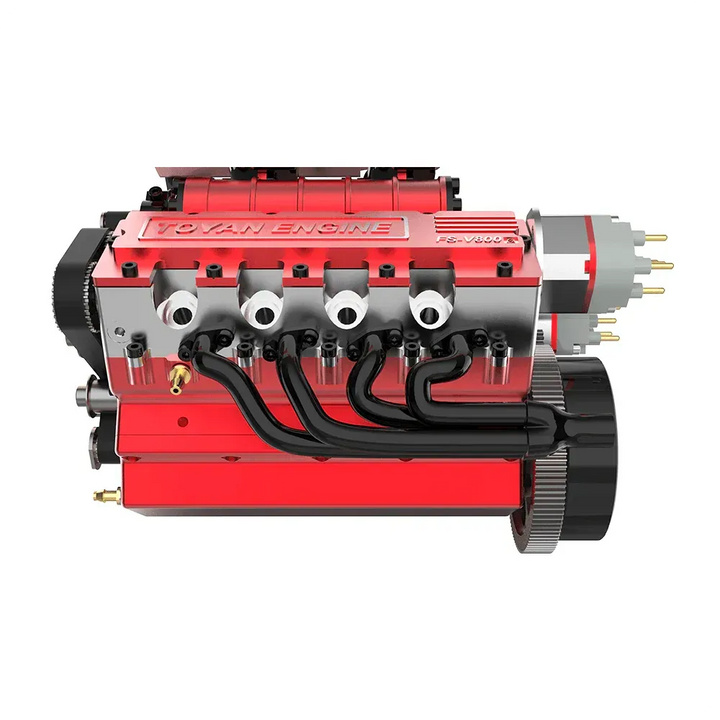 TOYAN V8 FS-V800 | Engine  Model Kit Nitro with Supercharger