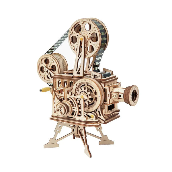 Woden 3D Puzzle | ROKR Film Projector Vitascope LK601