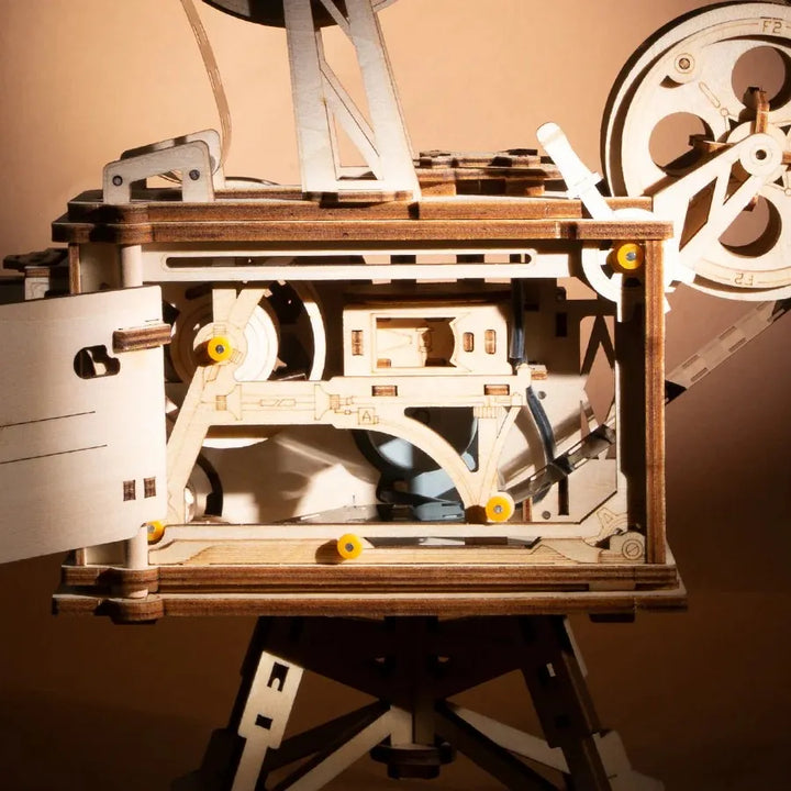 Woden 3D Puzzle | ROKR Film Projector Vitascope LK601