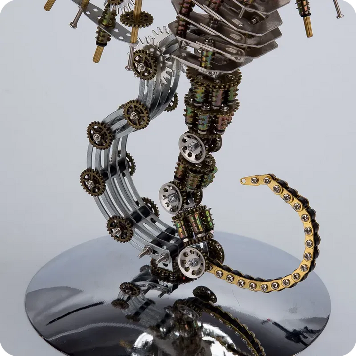 Mechanical Steampunk Seahorse | Metal 3D Puzzle