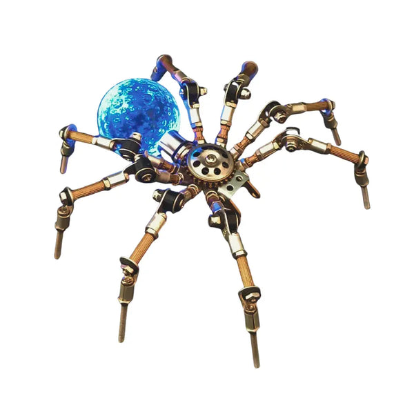 Mini Spider with Glowing Crystal Ball | Metal 3D Puzzle