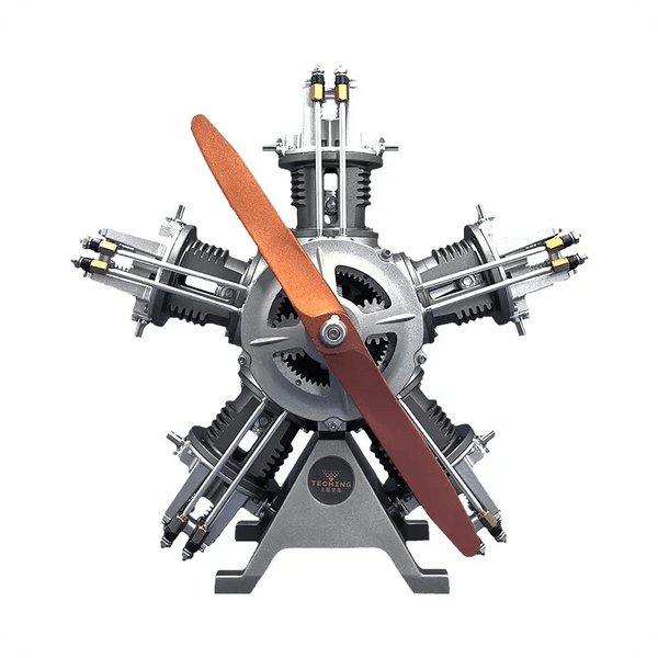 TECHING DM116 | 5-Cylinder Radial Engine Model Kit
