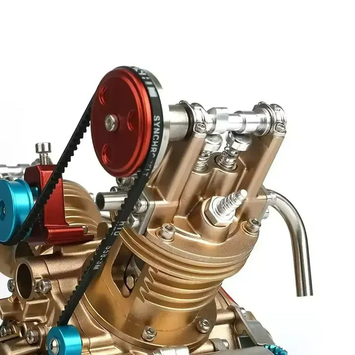 TECHING DM14 | V2 Engine Metal 2-Cylinder Engine Model Kit