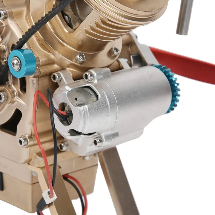 TECHING DM14 | V2 Engine Metal 2-Cylinder Engine Model Kit